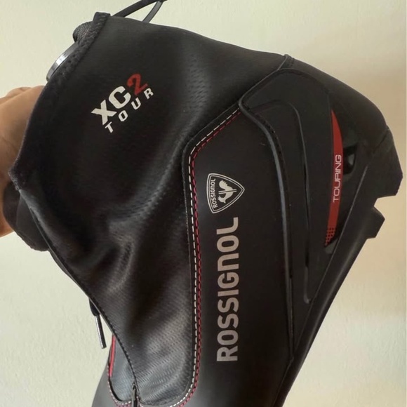 NWOT-ROSSIGNOL WOMEN NORDIC TOURING BOOTS XC 2 FW-Red - Picture 4 of 5